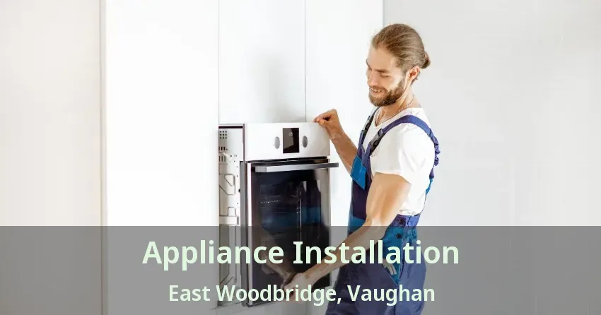 Appliance Installation East Woodbridge, Vaughan - ON