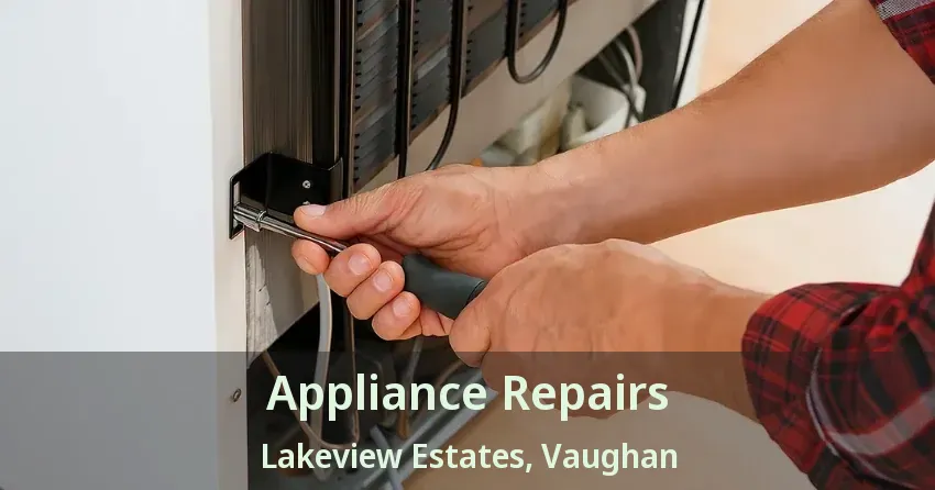 Appliance Repairs Lakeview Estates, Vaughan - ON