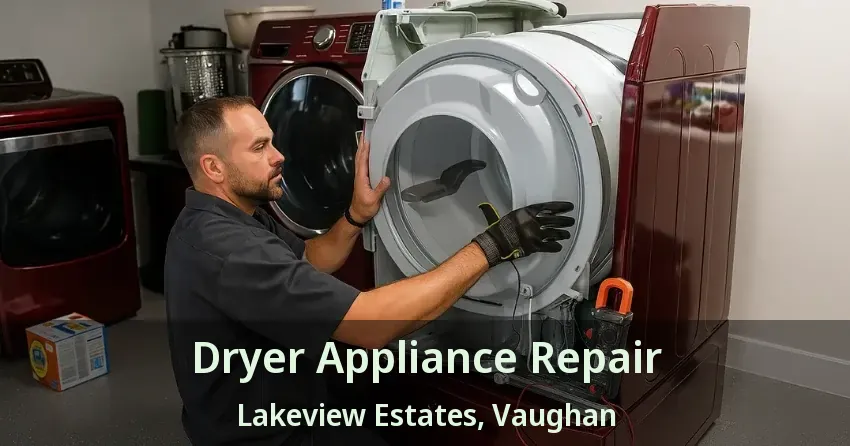 Dryer Appliance Repair Lakeview Estates, Vaughan - ON