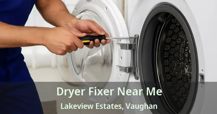 Dryer Fixer Near Me Lakeview Estates, Vaughan - ON