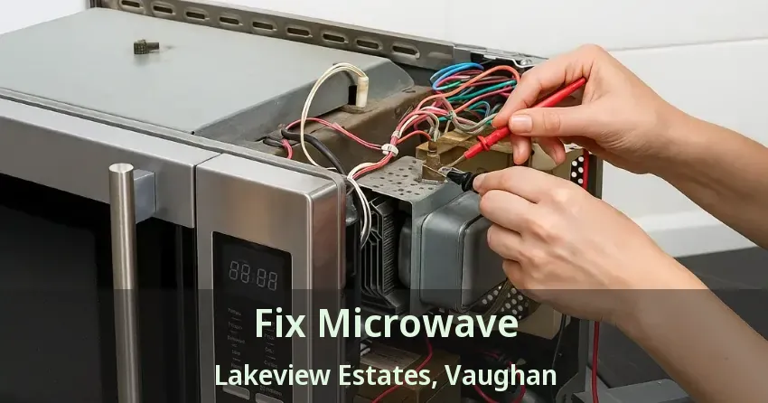 Fix Microwave Lakeview Estates, Vaughan - ON