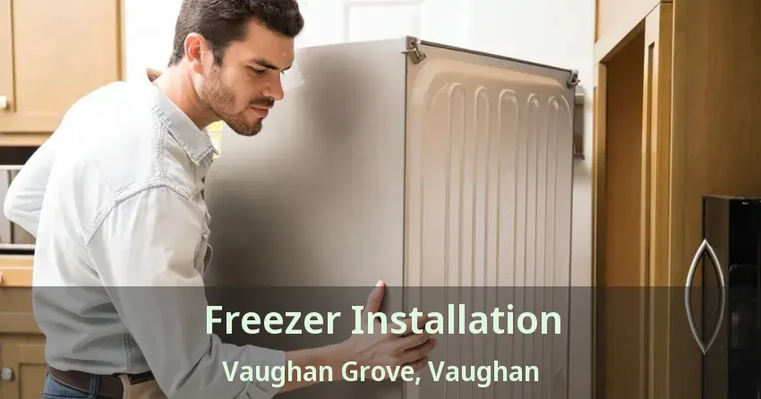 Freezer Installation Vaughan Grove, Vaughan - ON