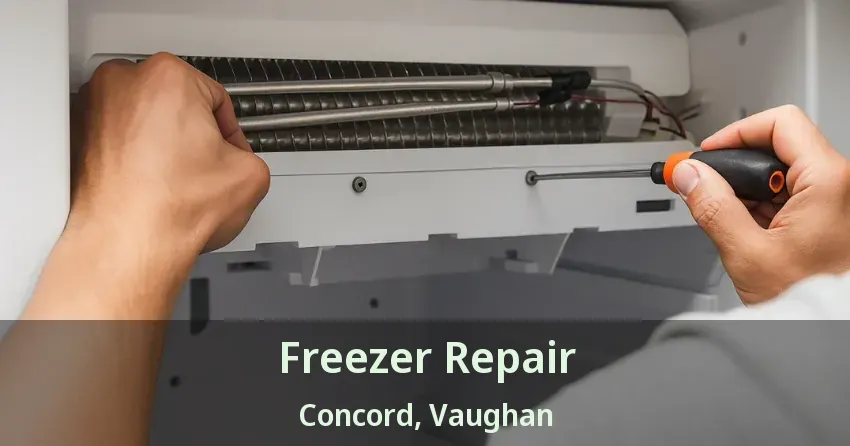 Freezer Repair Concord, Vaughan - ON