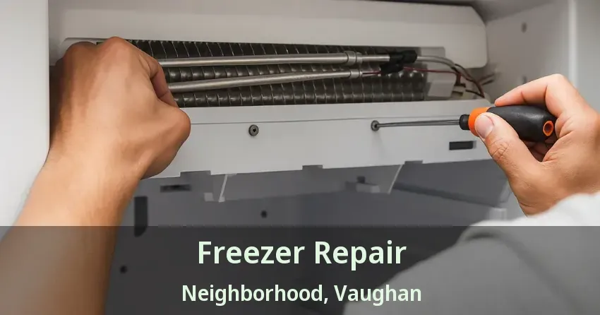 Freezer Repair Neighborhood, Vaughan - ON