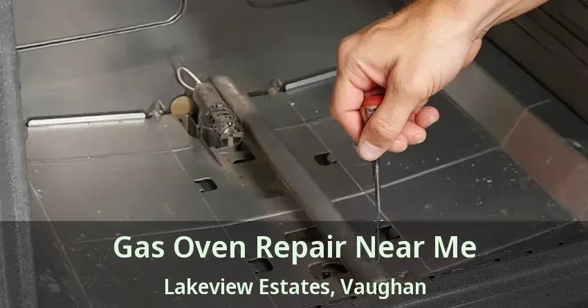 Gas Oven Repair Near Me Lakeview Estates, Vaughan - ON