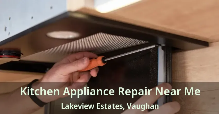 Kitchen Appliance Repair Near Me Lakeview Estates, Vaughan - ON