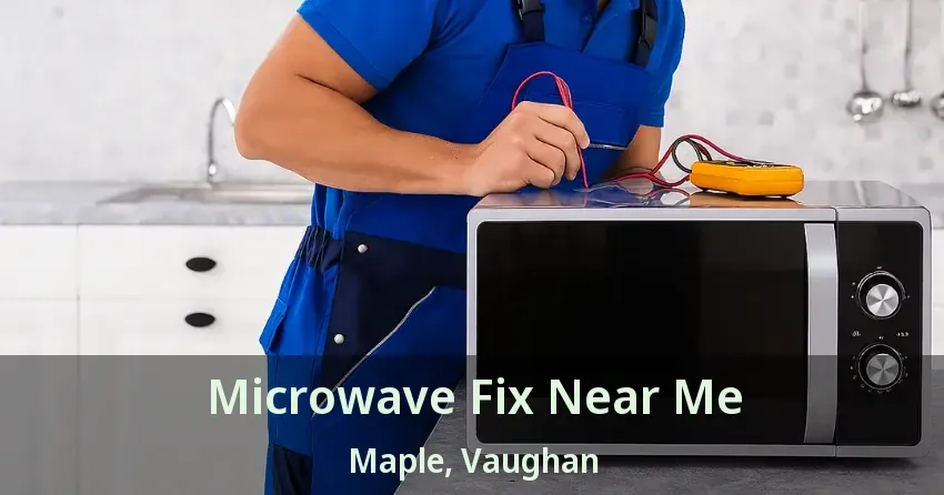Microwave Fix Near Me Maple, Vaughan - ON