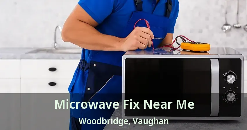 Microwave Fix Near Me Woodbridge, Vaughan - ON