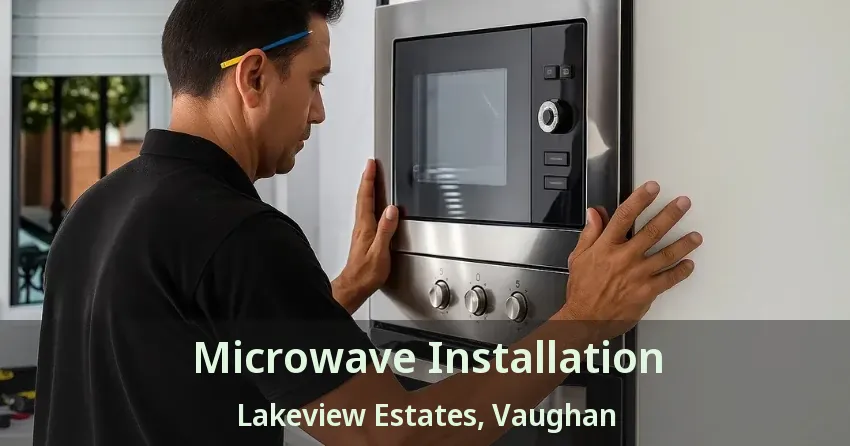 Microwave Installation Lakeview Estates, Vaughan - ON