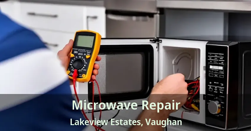 Microwave Repair Lakeview Estates, Vaughan - ON