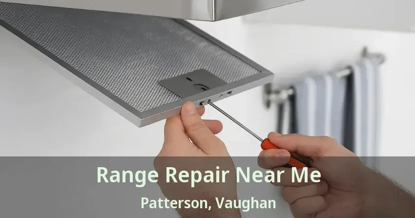 Range Repair Near Me Patterson, Vaughan - ON