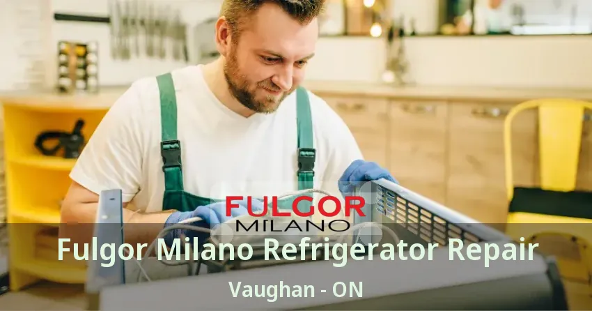 Fulgor Milano Refrigerator Repair Vaughan - ON