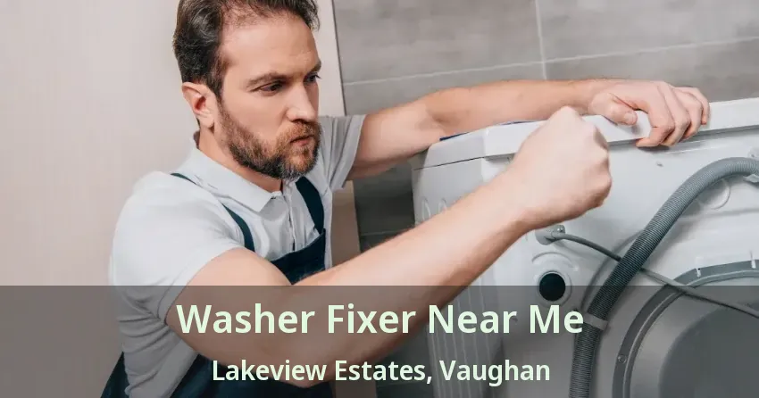Washer Fixer Near Me Lakeview Estates, Vaughan - ON