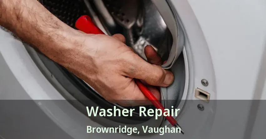 Washer Repair Brownridge, Vaughan - ON