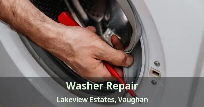 Washer Repair Lakeview Estates, Vaughan - ON